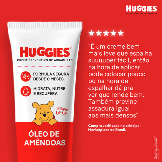 Creme Preventivo Assaduras Huggies Pele Protegida c/3 de 80g